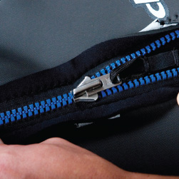Blue Steel Sealed Zip